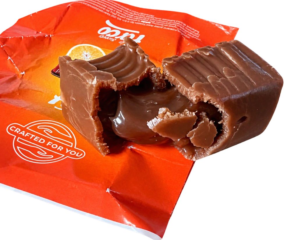 KROWKA POMERANČ-ČOKOLÁDA - 250 g až 1 kg